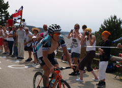 Tour de France 2013 - 15ème Étape : Sylvain Chavanel dans le Mont Ventoux