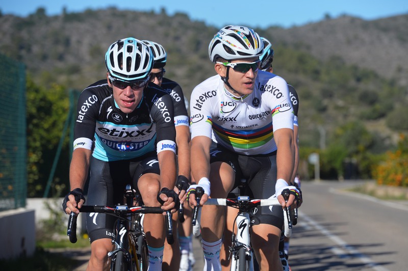Etixx - Quick-Step Training Camp - Cycling: Team Etixx - Quick-Step 2015 
URAN Rigoberto (COL)/ STYBAR Zdenek (CZE)/ 
Training Camp Entrainement / Equipe Ploeg /(c)Tim De Waele
