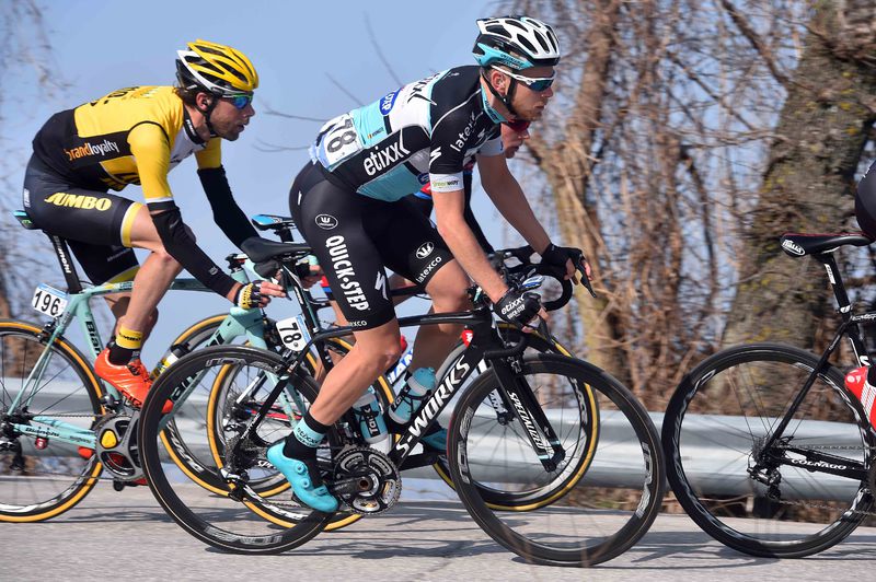 Tirreno-Adriatico - stage 4 - Cycling: 50th Tirreno - Adriatico 2015 / Stage 4 
VERMOTE Julien (BEL)/ 
Indicatore (Arezzo) - Castelraimondo (226Km)/ 
Stage Rit /(c) Tim De Waele
