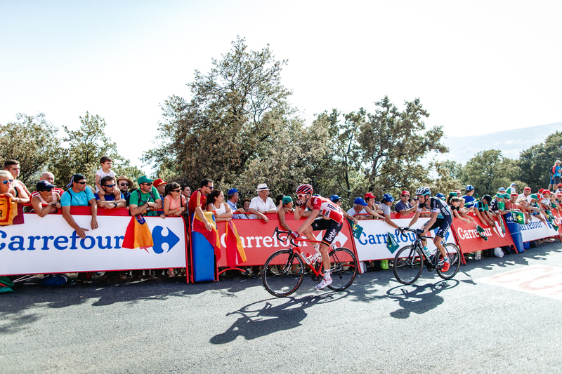 Etixx - Quick-Step animating La Vuelta - Photo: Iri Greco / BrakeThrough Media