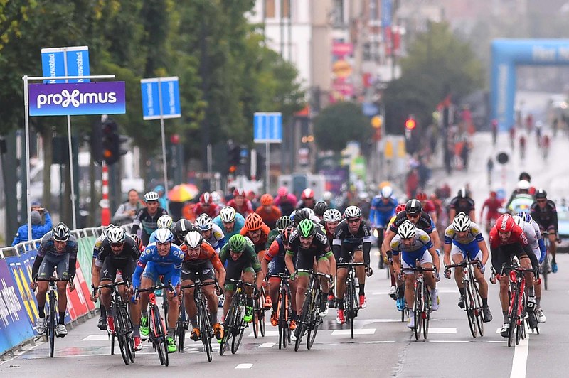 Brussels Cycling Classic - Cycling : 3th Brussels Cycling Classic 2015 /
Illustration Illustratie Arrival Arrivee Aankomst Sprint / Brussel-Brussel (200,8 Km)  / (c)Tim De Waele