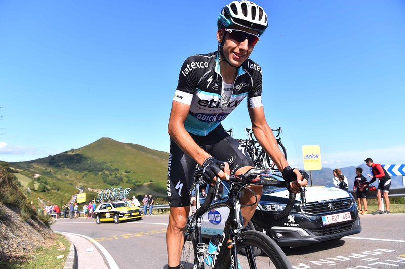 Vuelta a España - stage 16 - Cycling: 70th Tour of Spain 2015 / Stage 16
VERONA Carlos (ESP)/
Luarca - Ermita de Alba. Quiros 1.185m (185Km)
Rit Etape / Vuelta Tour d'Espagne Ronde van Spanje /(c)Tim De Waele 