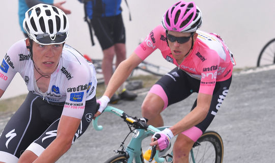 Jungels gains one place after brutal Giro d’Italia stage