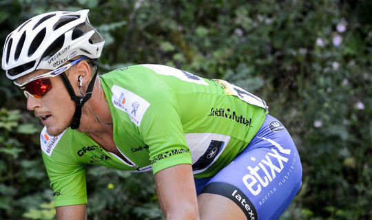Matteo Trentin leaves the Tour de l’Ain with the green jersey