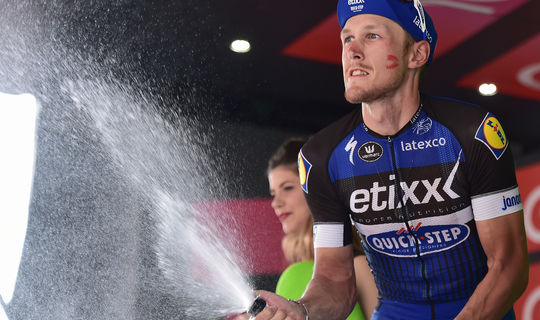 Matteo Trentin wins a thrilling stage at the Giro d'Italia