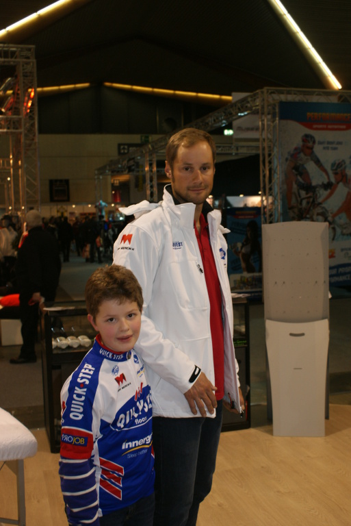 Bjarne en Tom Boonen op Vellofolies januari 2011