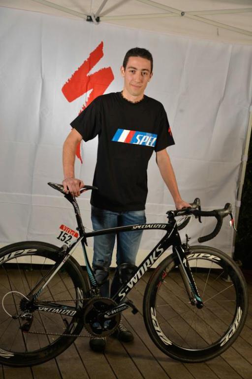 Chavanel's bike ! Thanks you for the game with specialized !
