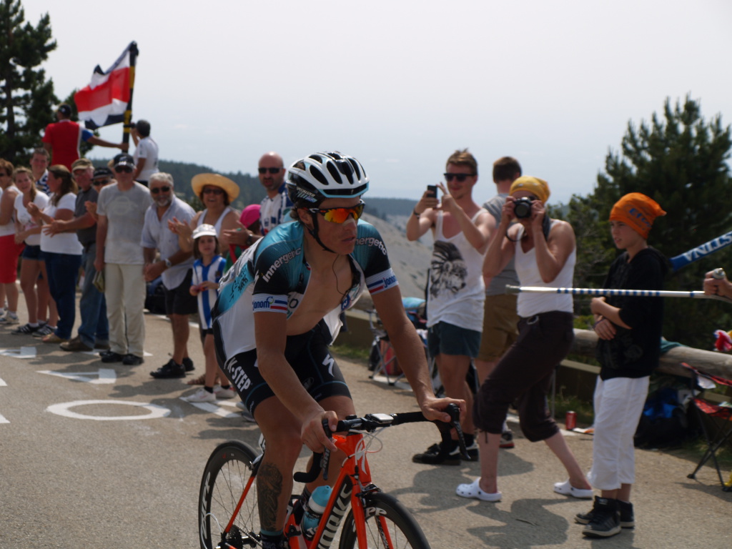 Tour de France 2013 - 15ème Étape : Sylvain Chavanel dans le Mont Ventoux