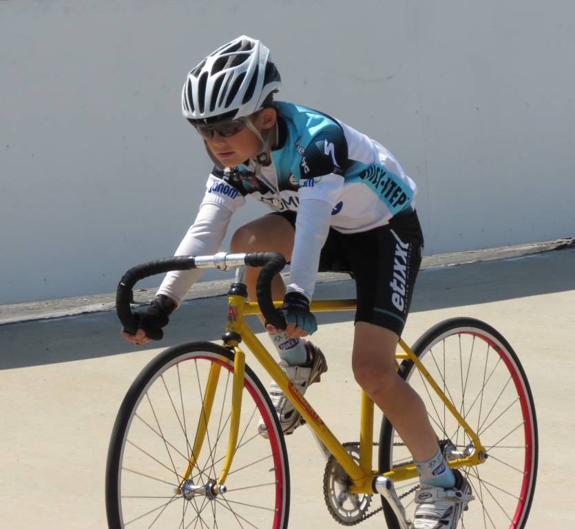 9 year old OPQS track racer
