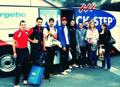 Sanmax on the road with the team