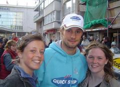 oude foto, maar eens fan, altijd fan... ikke rechts