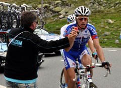 Tour de Suisse 2011 - Chavanel neemt drinken aan