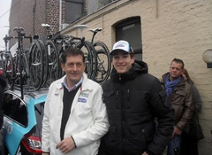 start Kuurne- Brussel- Kuurne 2012/ Rik Van Slycke en Verbeke T.