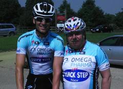 When Styby came to London to preview the Olympic parcours!