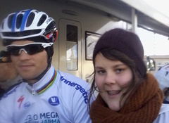 zdenek stybar en joyce waerniers !! het is mij groote idool <3   
