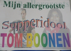 Tom boonen mijn aller grootste super idool is en dat zal altijd zo blijven hij is super kei lief en kei vriendelijk 
