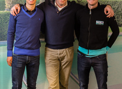 Op de foto met Gianni & Dries - Renson