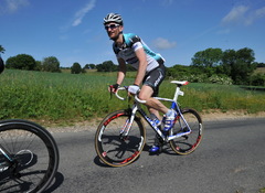 Spreading the OPQS message at London Cyclo Sportive