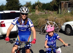 All the way from New Zealand in retro quickstep gear.