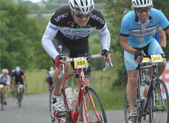 Boven bij la Redoute tijdens KlimClassic 2014