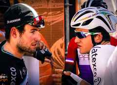 #TourSanLuis Cavendish+Kwiatkowski