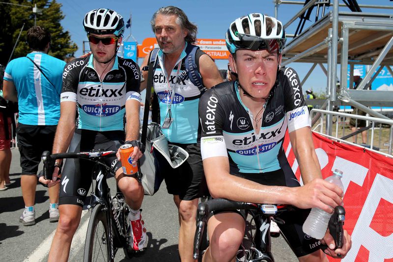 Santos Tour Down Under - stage 3 - Cycling: 17th Santos Tour Down Under 2015/ Stage 3
SERRY Pieter (Bel)/ DE LA CRUZ David (Esp)/
Norwood-Paracombe (143Km)/
Etape Rit Ronde (c)Tim De Waele
