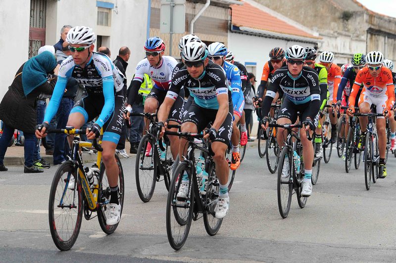 Volta ao Algarve - stage 5 - Cycling: 41th Volta Algarve 2015 / Stage 5
Arrival/ Podium/ Yellow Leader Jersey / Celebration Joie Vreugde /
Almodovar-Vilamoura (184,3Km)/Etape Rit/ Algarve/ (c) Tim De Waele
