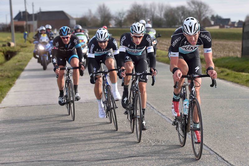 Omloop Het Nieuwsblad - Cycling: 70th Omloop Het Nieuwsblad 2015 
VANDENBERGH Stijn (BEL)/ TERPSTRA Niki (NED)/ BOONEN Tom (BEL)/ STANNARD Ian (GBR)/ 
Gent - Gent (200Km)/ 
Flanders Classics /(c) Tim De Waele
