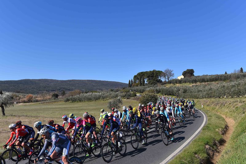 Strade Bianche - Cycling: 9th Strade Bianche 2015  
Illustration Illustratie / Peleton Peloton / Landscape Paysage Landschap / 
San Gimignano- Siena (200Km)
Eroica (c) Tim De Waele

