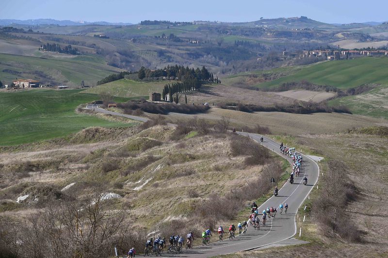Strade Bianche - Cycling: 9th Strade Bianche 2015  
Illustration Illustratie / Peleton Peloton / Landscape Paysage Landschap / 
San Gimignano- Siena (200Km)
Eroica (c) Tim De Waele
