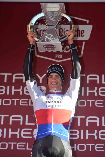Strade Bianche - Cycling: 9th Strade Bianche 2015  
Podium / Zdenek STYBAR (Cze) Celebration Joie Vreugde / 
San Gimignano- Siena (200Km)
Eroica (c) Tim De Waele
