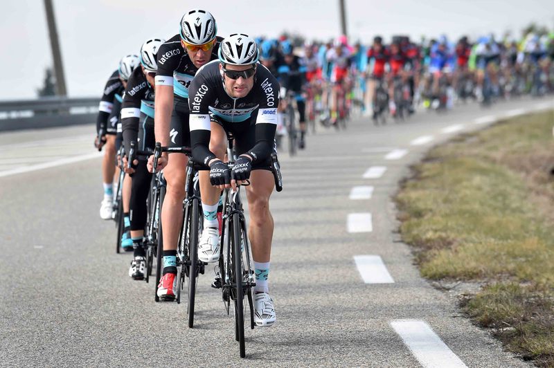 Paris-Nice - stage 5 - Cycling: 73th Paris - Nice 2015 / Stage 5/
MAES Nikolas (Bel) / VANDENBERGH Stijn (Bel) /
Saint-Etienne - Rasteau (192,5Km)/ 
PN Etape Rit Parijs /(c) Tim De Waele
