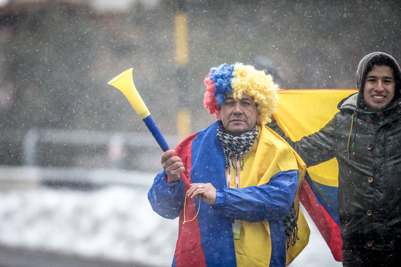 Tirreno-Adriatico - snow on the Terminillo  - Photo: Jim Fryer / BrakeThrough Media