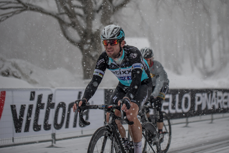 Tirreno-Adriatico - snow on the Terminillo  - Photo: Jim Fryer / BrakeThrough Media