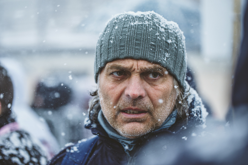 Tirreno-Adriatico - snow on the Terminillo  - Photo: Jim Fryer / BrakeThrough Media