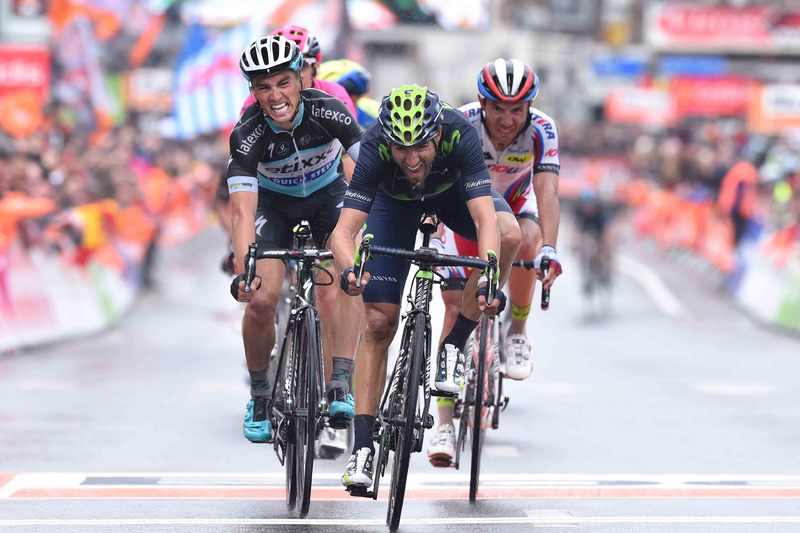 Liege - Bastogne - Liege - Cycling: 101th Liege - Bastogne - Liege 2015
Arrival/ Alejandro VALVERDE (Esp) Celebration Joie Vreugde/
Liege - Ans (253Km)
Luik - Bastenaken - Luik LBL / © Tim De Waele
