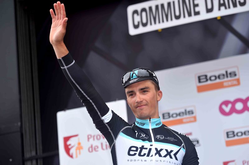 Liege - Bastogne - Liege - Cycling: 101th Liege - Bastogne - Liege 2015
Podium / ALAPHILIPPE Julian (FRA) Celebration Joie Vreugde / 
Liege - Liege (Ans) 253Km / 
LBL Bastenaken © Tim De Waele
