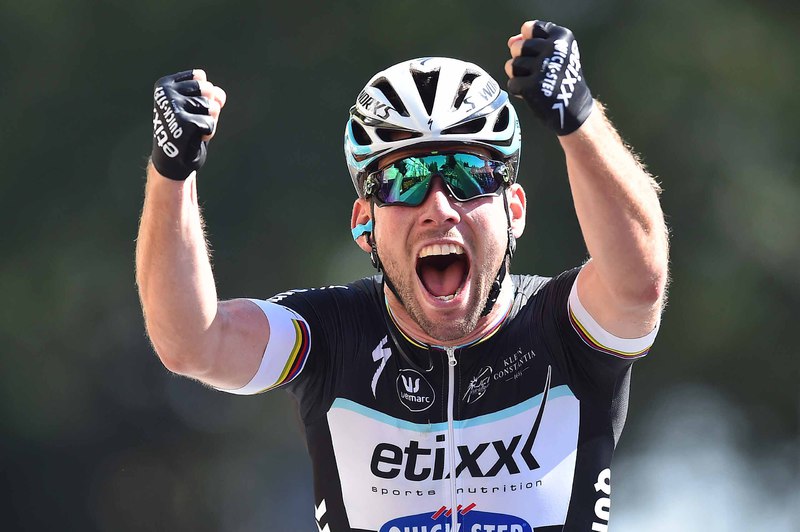 Tour de France - stage 7 - Cycling: 102nd Tour de France / Stage 7 
Arrival/ CAVENDISH Mark Gbr/ Celebration Joie Vreugde/
Livarot- Fougeres (190.5km)/ 
Ronde van Frankrijk TDF / Etape Rit /©Tim De Waele
