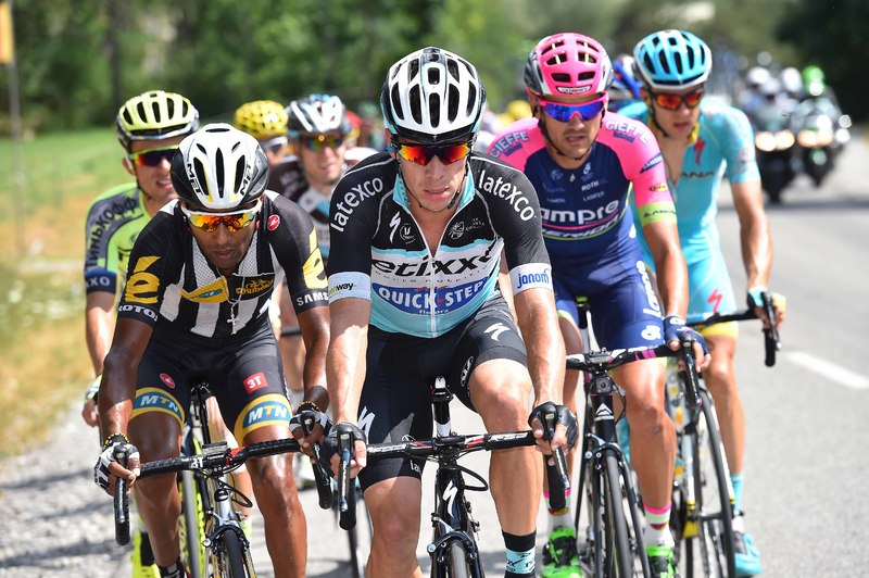 Tour de France - stage 17 - Cycling: 102nd Tour de France / Stage 17 
URAN Rigoberto (COL)/ KUDUS Merhawi (ERI)/ 
Digne les Bains - Pra Loup 1620m (161km)/ 
Ronde van Frankrijk TDF / Etape Rit /©Tim De Waele
