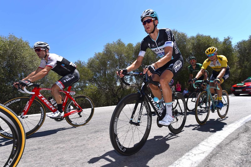 Vuelta a España - stage 4 - Cycling: 70th Tour of Spain 2015 / Stage 4
MAES Nikolas (BEL)/  ENGOULVENT Jimmy (FRA)/ DELAGE Mickael (FRA)/ DURASEK Kristijan (CRO)/ LINDEMAN Bert-Jan (NED)/ IRIZAR Markel (ESP)/ Escape
Estepona - Vejer de la Frontera (209.6Km)/
Vuelta Tour d'Espagne Ro
