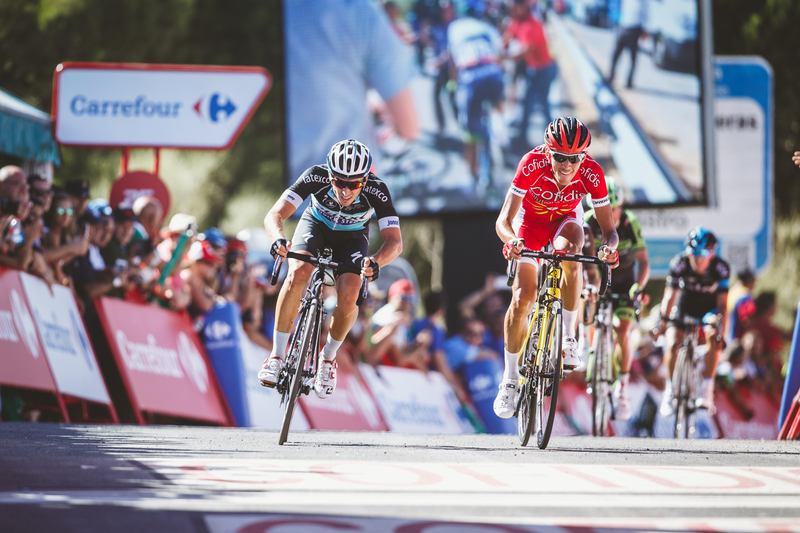 First days @ La Vuelta - Stage 2: Alhaurîn de la Torre - Caminito del Rey 158.7 km Photo: Jim Fryer / BrakeThrough Media
