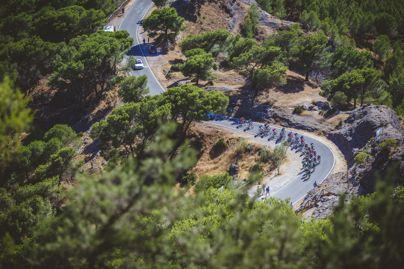 First days @ La Vuelta - Stage 2: Alhaurin de la Torre - Caminito del Rey, 158.7 KM Photo: Iri Greco / BrakeThrough Media