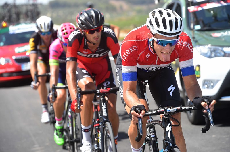 Vuelta a España - stage 6 - Cycling: 70th Tour of Spain 2015 / Stage 6 
TERPSTRA Niki (NED)/ VELITS Peter (SVK)/ 
Cordoba - Sierra de Cazorla 930m (200,3km)/ 
Rit Etape / Vuelta Tour d'Espagne Ronde van Spanje /(c)Tim De Waele 