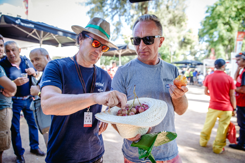 In the kitchen @ La Vuelta - Stage 6: Cordoba - Sierra de Cazorla, 200.3 KM Photo: Iri Greco / BrakeThrough Media