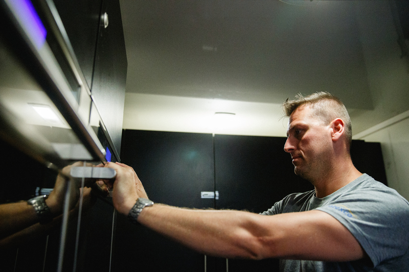In the kitchen @ La Vuelta - Stage 6: Cordoba - Sierra de Cazorla, 200.3 KM Photo: Iri Greco / BrakeThrough Media