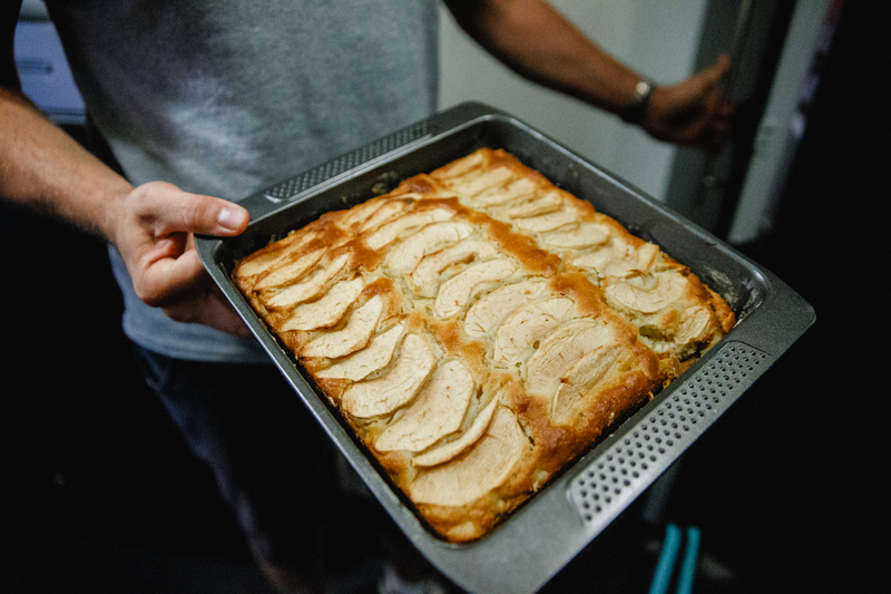 In the kitchen @ La Vuelta - Stage 6: Cordoba - Sierra de Cazorla, 200.3 KM Photo: Iri Greco / BrakeThrough Media