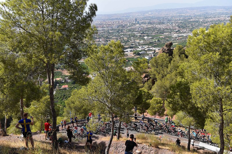 Vuelta a España - stage 8 - Cycling: 70th Tour of Spain 2015 / Stage 8
Illustration Illustratie/ Peloton Peleton/ Landscape Paysage/ Public Spectators/ Fans Supporter/ 
Puebla de Don Fadrique - Murcia (182,5Km)
Rit Etappe / Vuelta Tour d'Espagne Ronde van Spanje /(c)Tim De Waele 