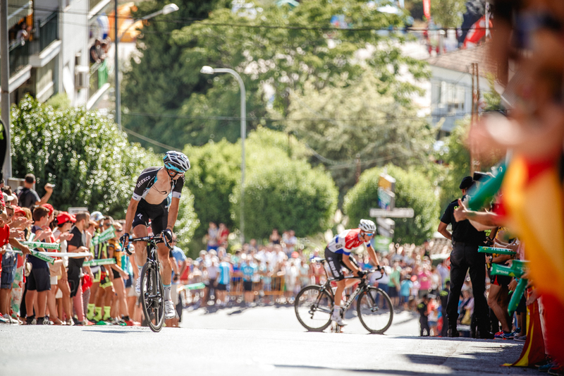 Etixx - Quick-Step animating La Vuelta - Stage 6: Cordoba - Sierra de Cazorla, 200.3 KM Photo: Iri Greco / BrakeThrough Media