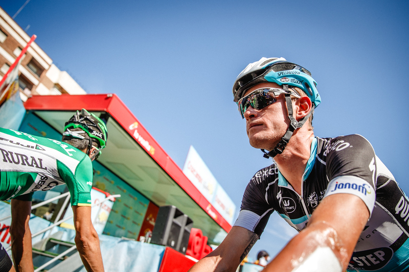 Etixx - Quick-Step animating La Vuelta - Stage 6: Cordoba - Sierra de Cazorla, 200.3 KM Photo: Iri Greco / BrakeThrough Media