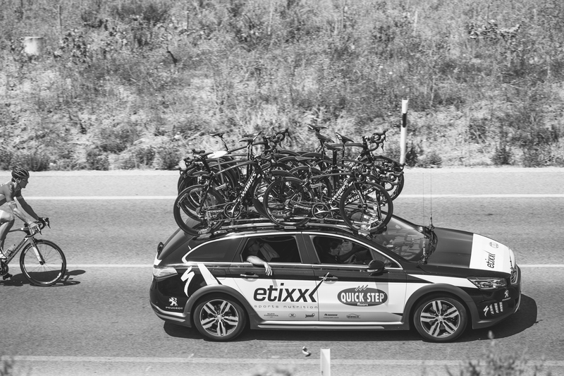 Etixx - Quick-Step animating La Vuelta - Stage 5: Rota - Alcala de Guadaira, 167.3 KM Photo: Iri Greco / BrakeThrough Media